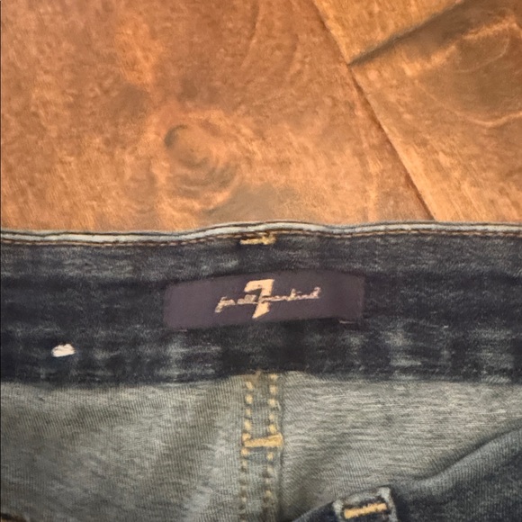 NWOT 7 For All Mankind Dark Blue Kimmie Straight Leg Jeans - 29 - Picture 2 of 6